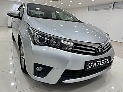 Toyota Corolla Altis 1.6L CVT Elegance LED Keyless Silver 2015
